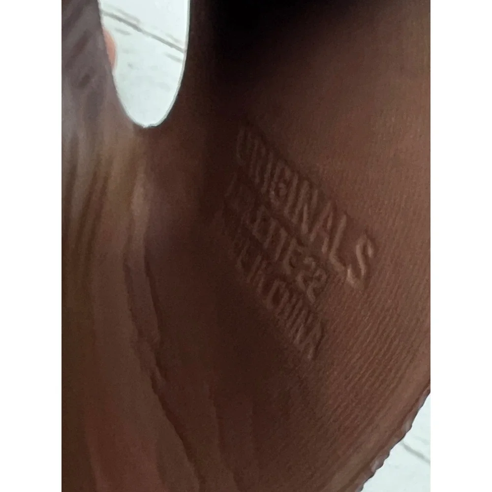 adidas Adilette 22 Slides Brown Topographic Textured‎ Sandals Men 9UK/10US